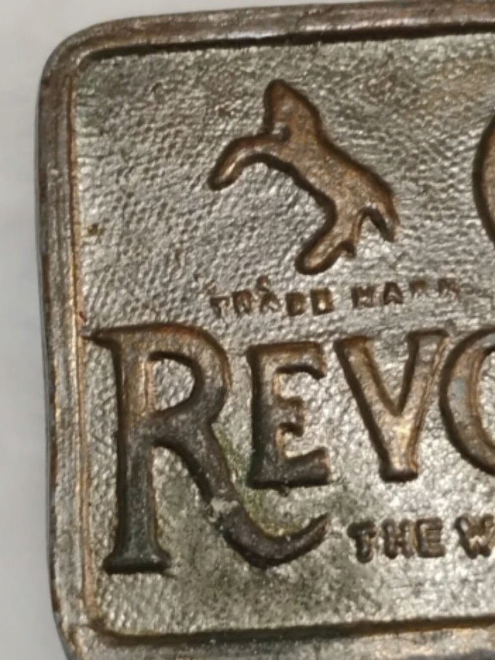 Bergamot Brass Colt Revolvers "The World's Right Arm" Belt Buckle - Picture 4 of 12